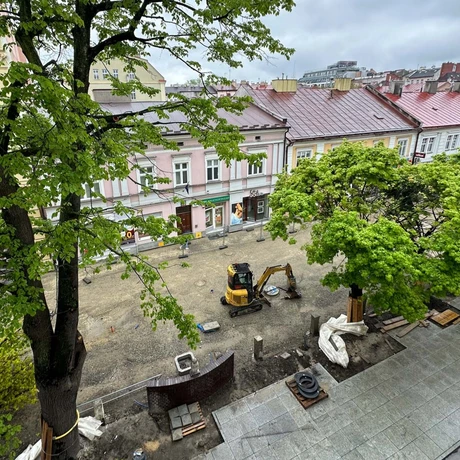 Przebudowa ul. Grunwaldzkiej [kwiecień 2024] - fot 1